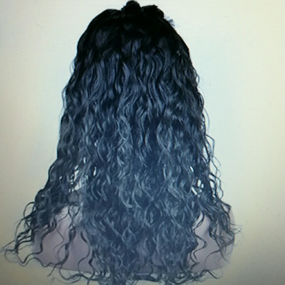 Virgin Brazilian Curly Wave Lace Front Wig!!