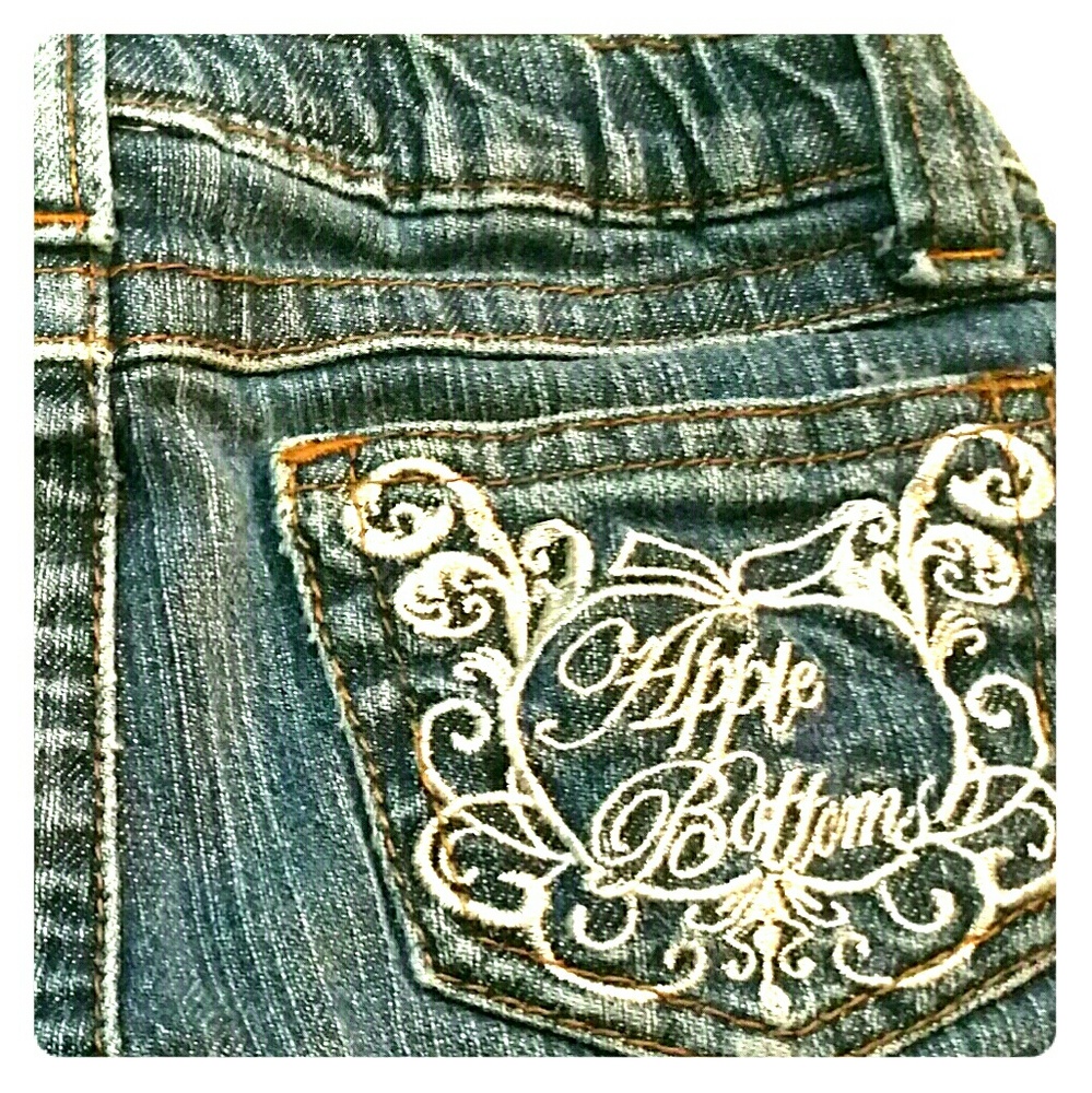 Girls 2T Apple Bottom Jeans