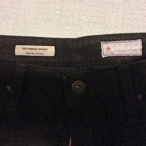 AG 'The Farrah' Hight Rise Skinny Jeans