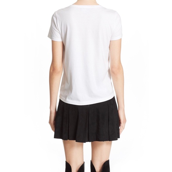 Alice + Olivia Large Stace Face Graphic Cotton Tee - Picture 2 of 4