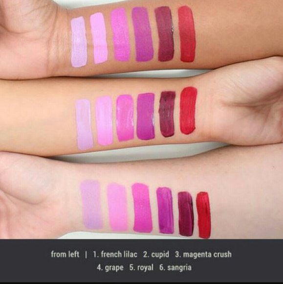 Sangria long lasting matte lipgloss - Picture 3 of 4