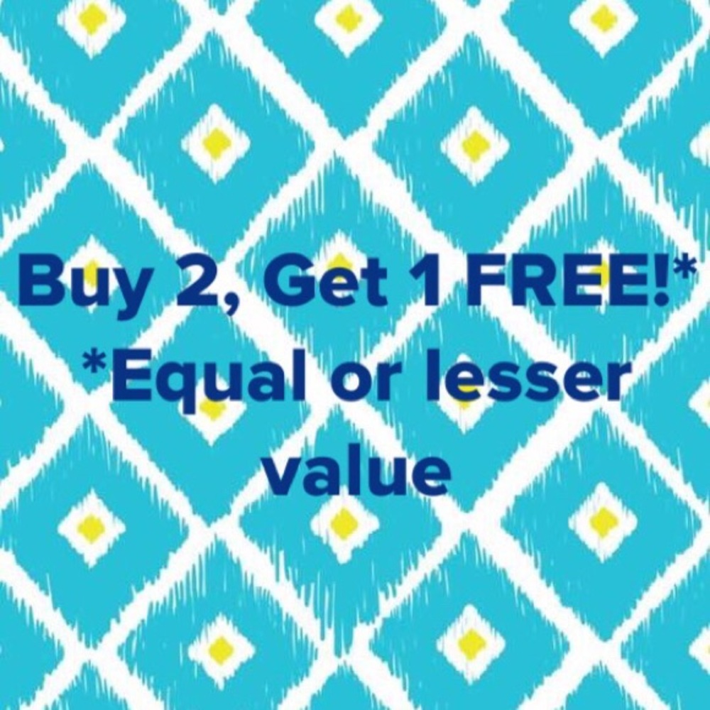 Buy 2, get 1 free!!