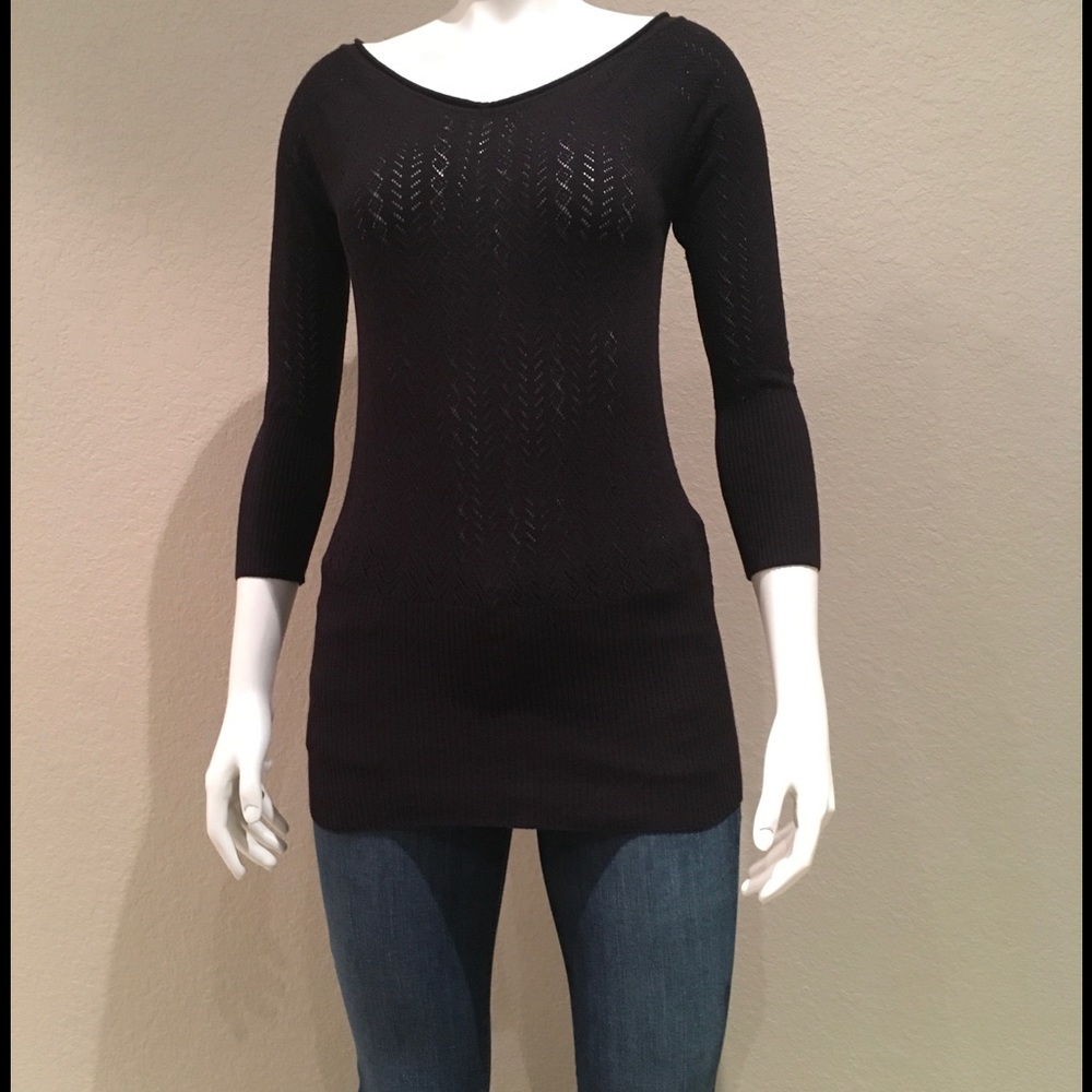 R898 (from Nordstrom) 3/4 Sleeve Textured Sweater