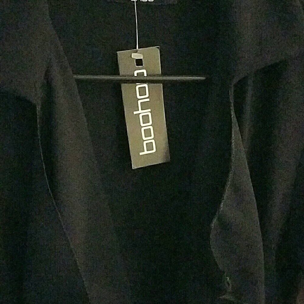 Black Light Weight Trench Coat - Picture 4 of 8