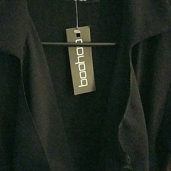 Black Light Weight Trench Coat - Picture 4 of 8