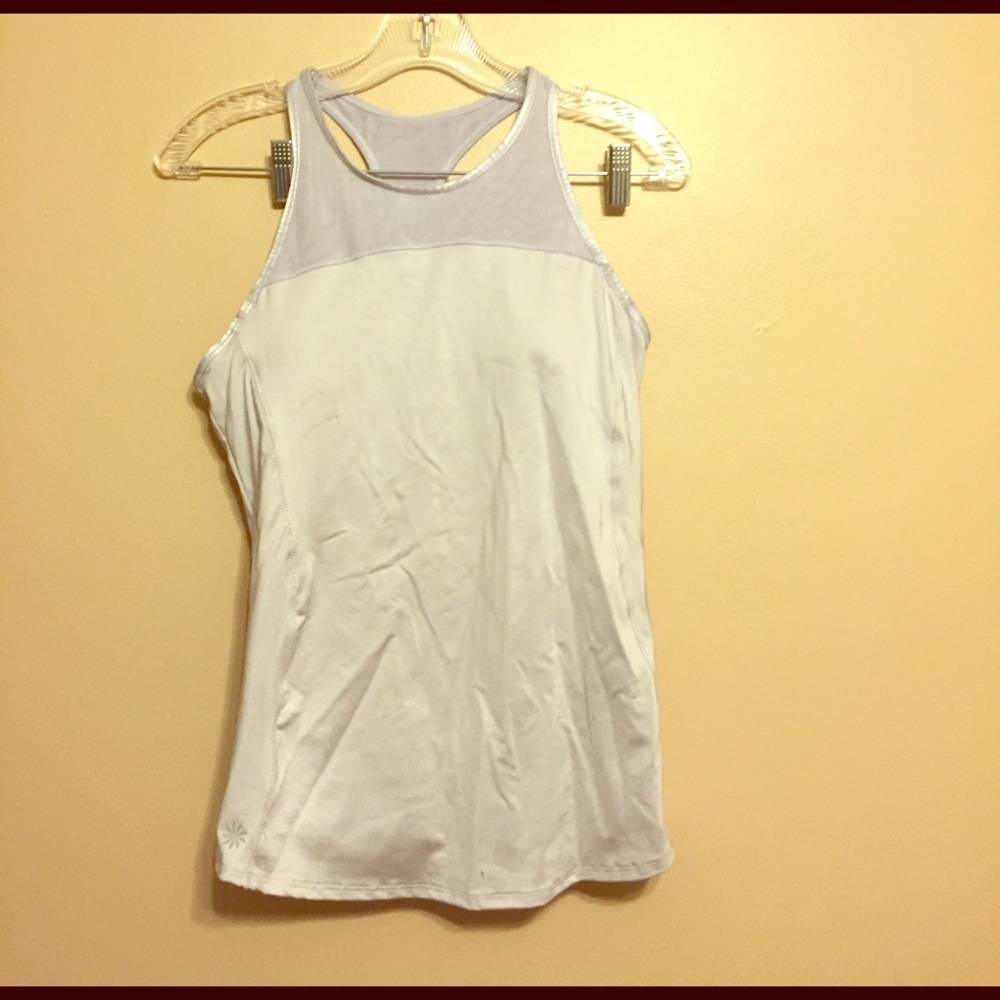 Silver fitness top