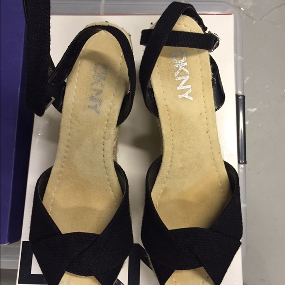 DKNY Shoes - DKNY wedge espadrilles size 7.5