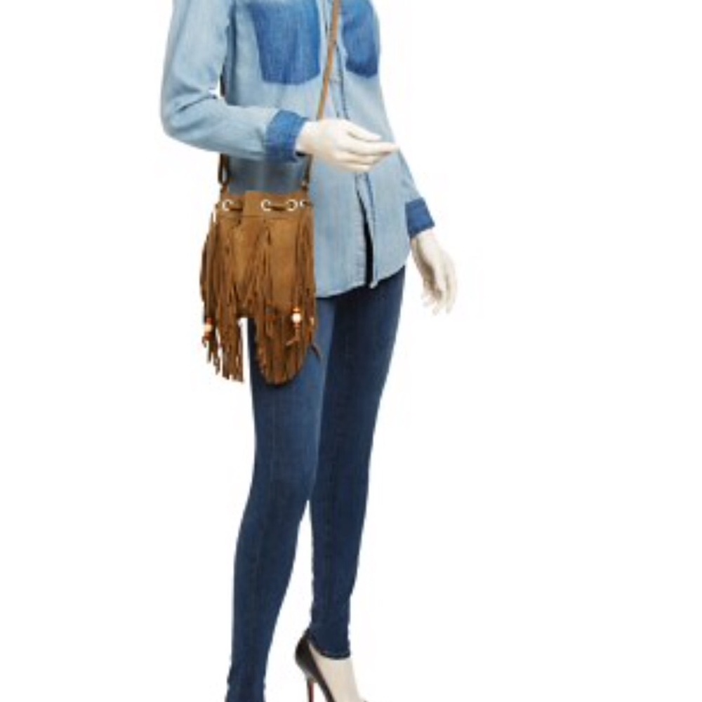 TOMS Suede Fringe Celestial Crossbody - Picture 5 of 7