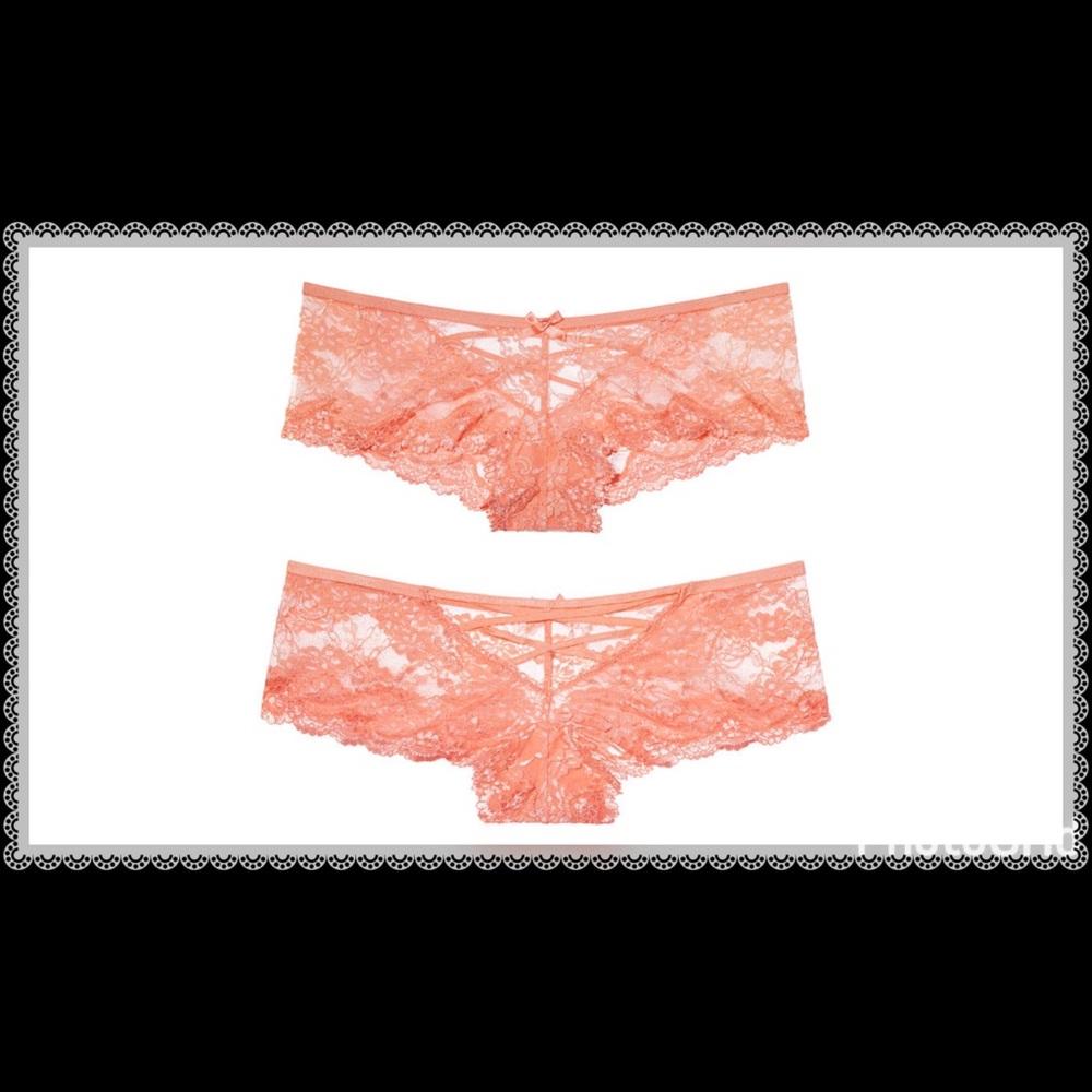 ❤Victoria's Secret Strappy Lace Cheeky Panty❤