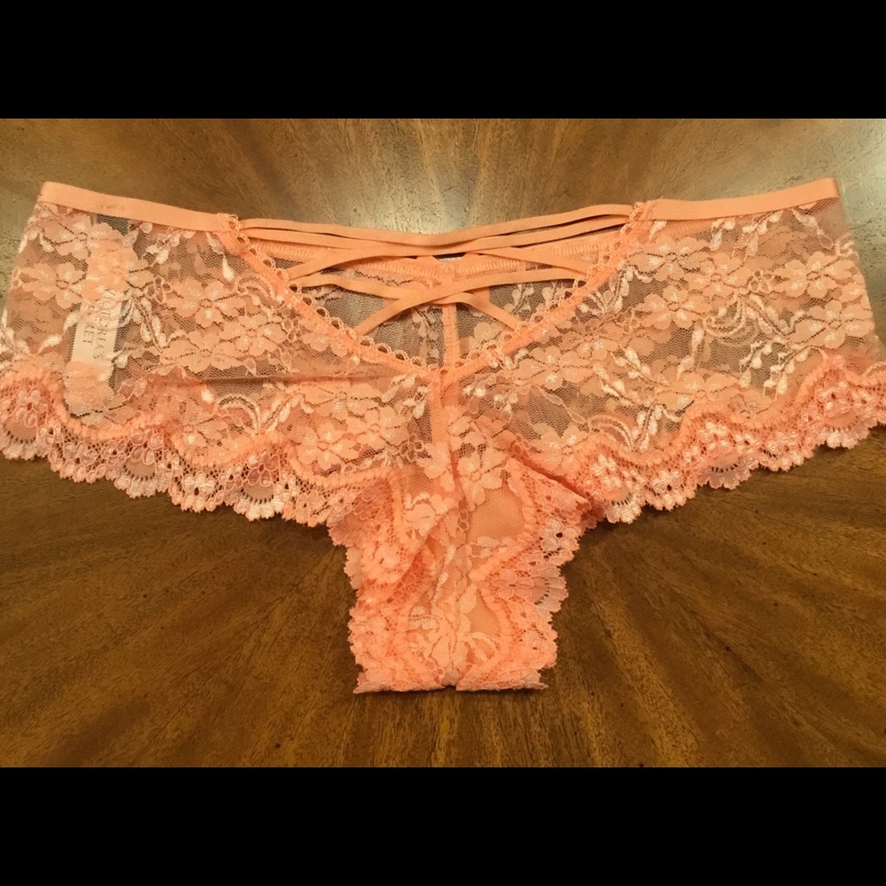❤Victoria's Secret Strappy Lace Cheeky Panty❤ - Picture 7 of 8