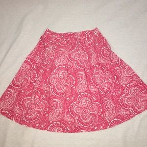 Gap Side Zip Skirt