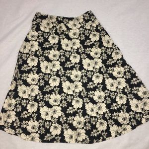 Gap Side Zip Skirt