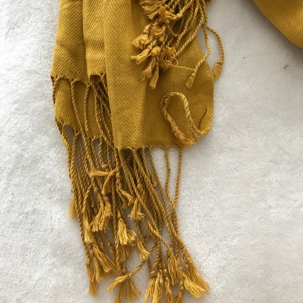 Yellow scarf