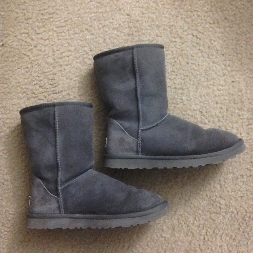 Gray Ugg Australia Boots Size 8