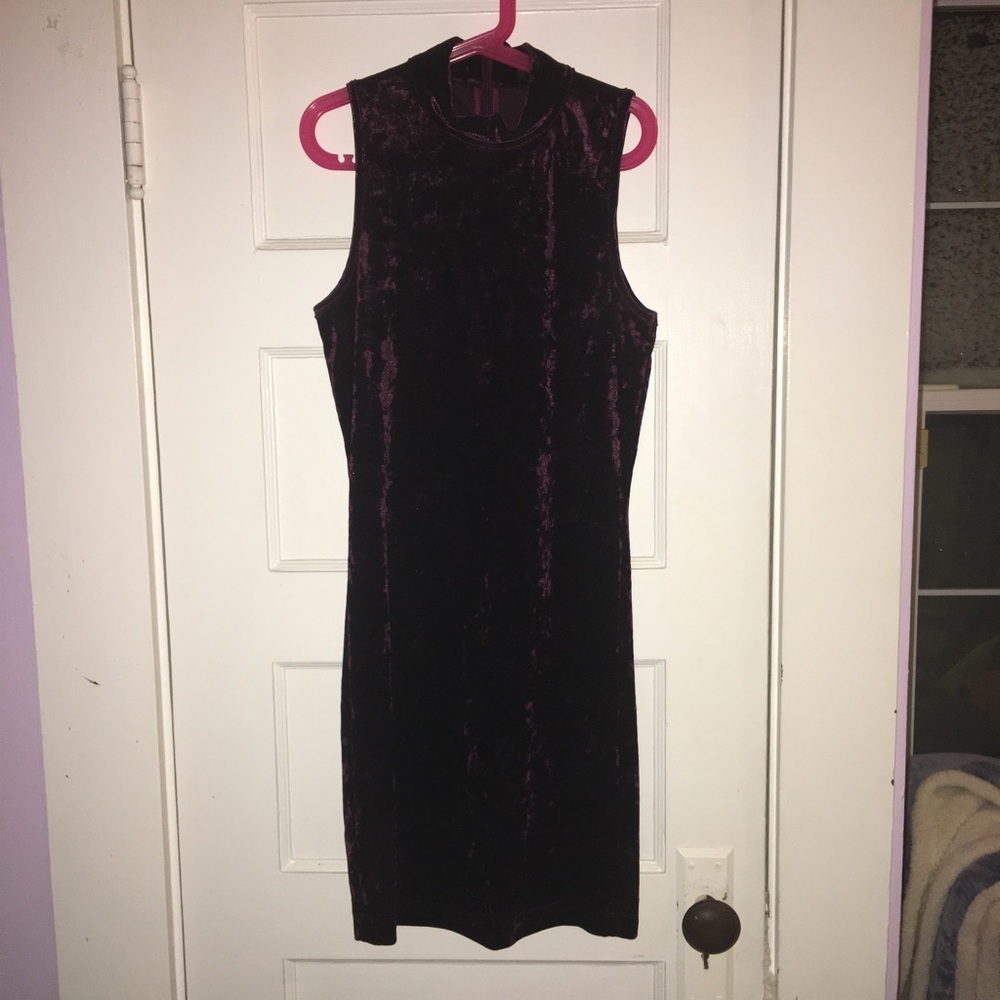 Velvet Bodycon Dress