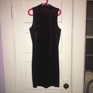 Velvet Bodycon Dress