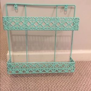 Bathroom storage rack