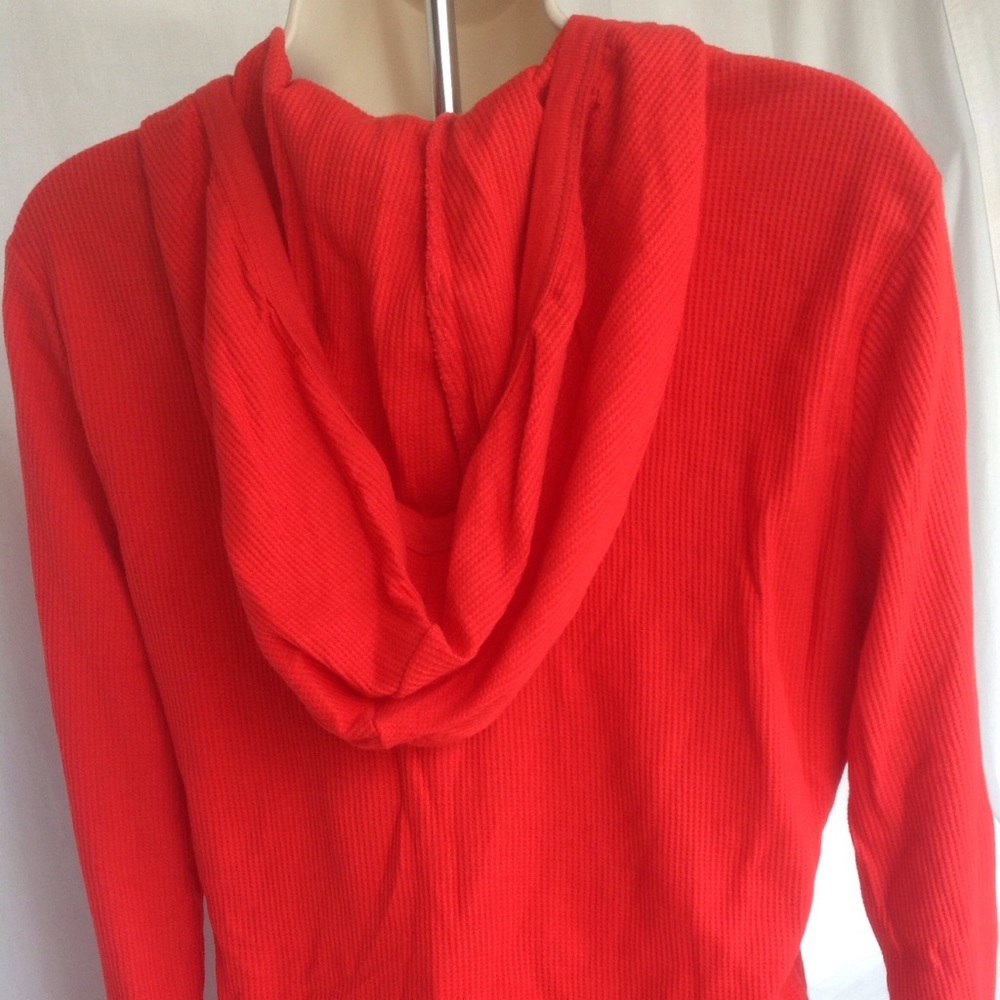 Red Hooded Top - Picture 4 of 5