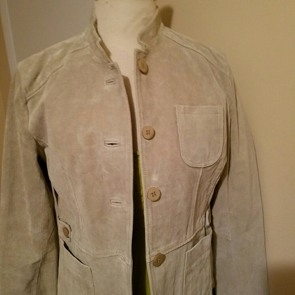 Suade soft Harold's blazer in mint condition.