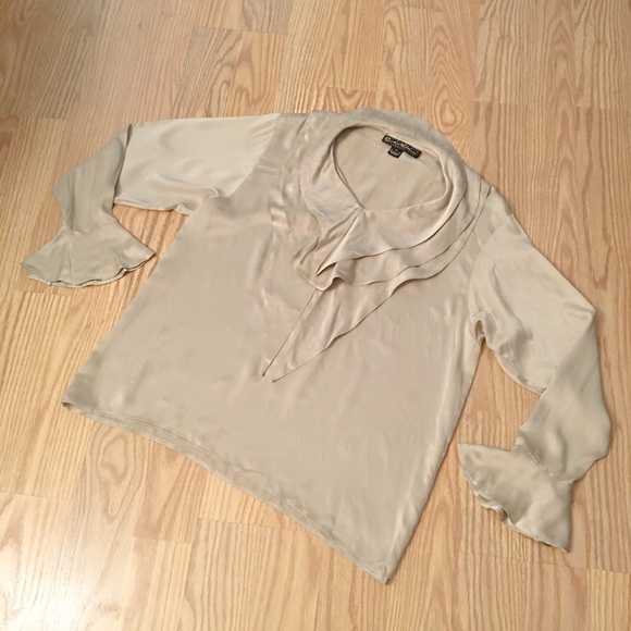CITI BY YANSI FUGEL Silk Blouse - Picture 1 of 5