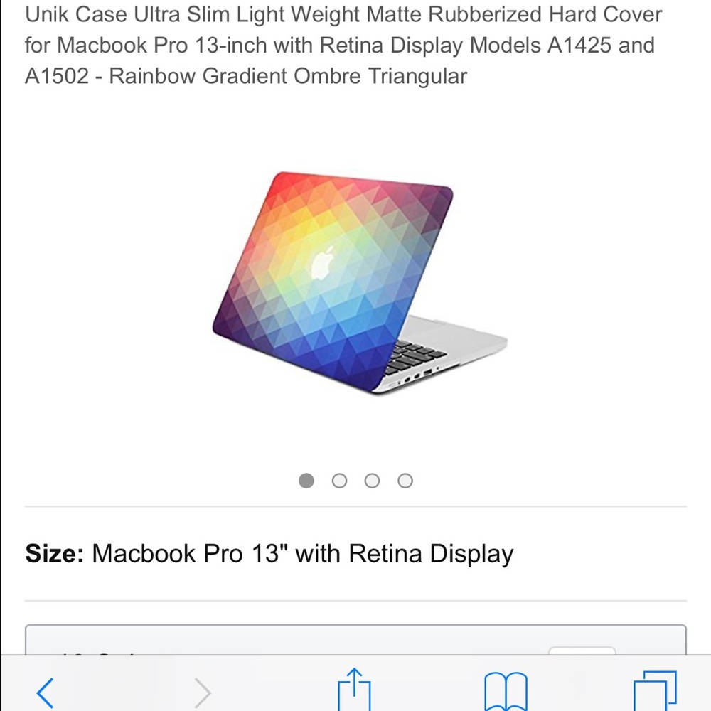 MacBook Pro 13 inch w/ Retina case