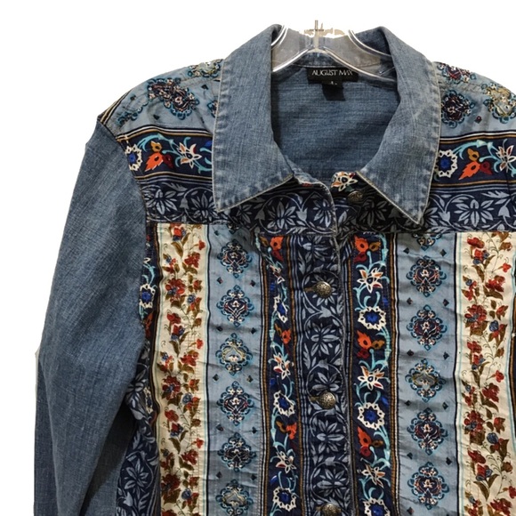 August Max Jackets & Blazers - Augustus Max Jean Jacket