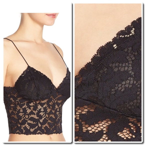 NWOT Free People Lace Bralette - Picture 3 of 3