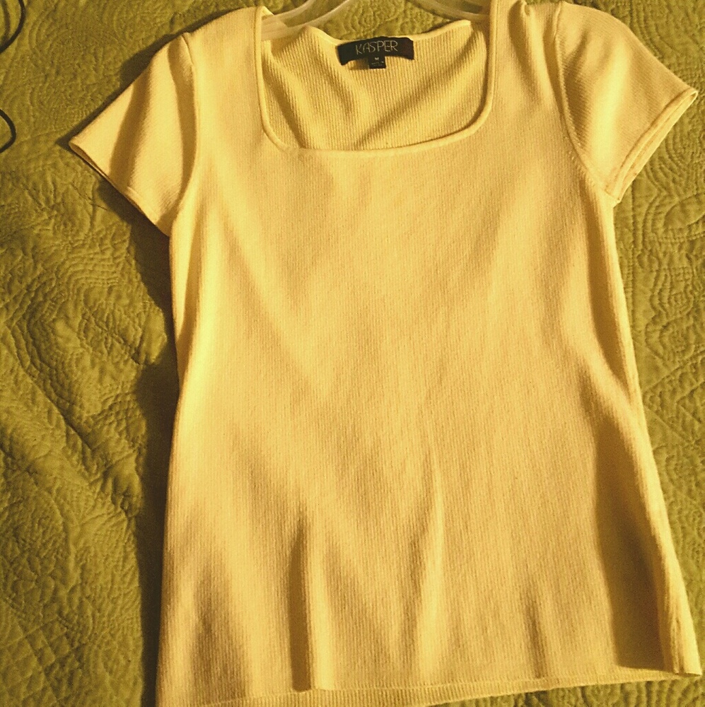 Yellow sweater