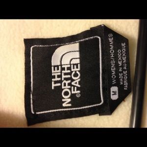 Cream North Face