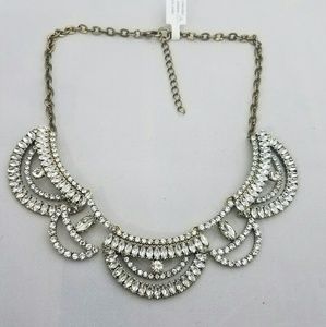 Necklace with crystals NWOT