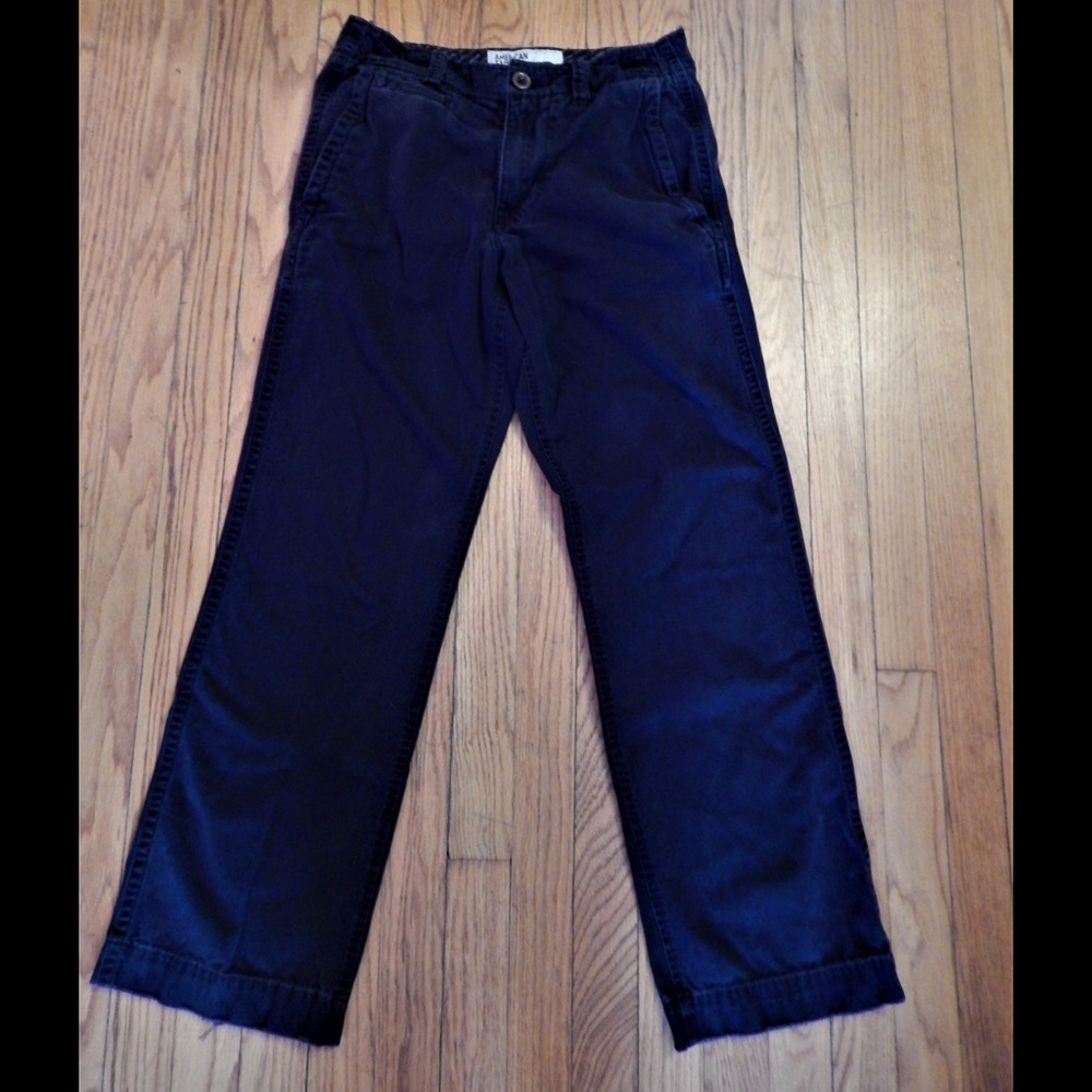 American Eagle Men's Black Khakis 29/32
