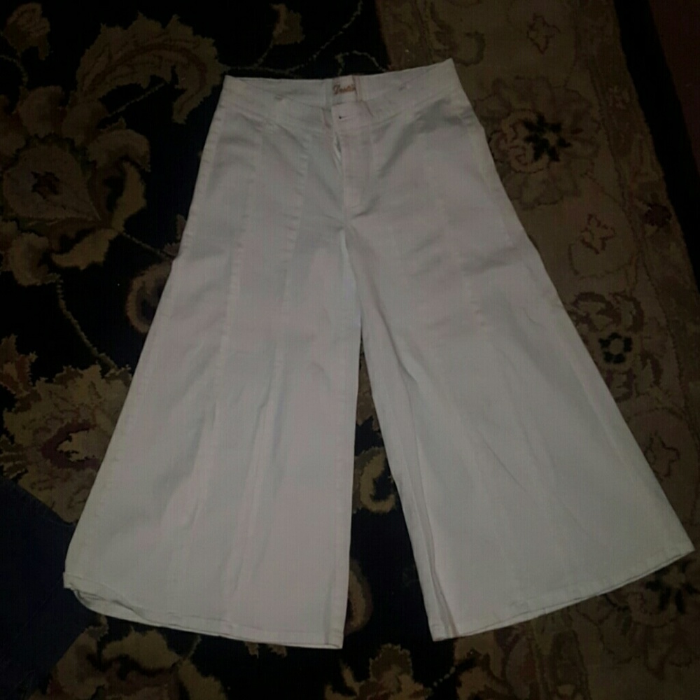 White flair legs