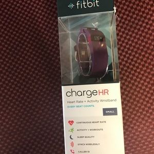 Purple Fitbit watch