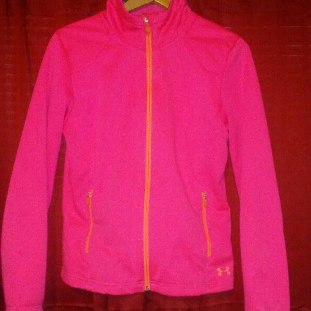 Under Armour Softershell Jacket, YXL/Women's S/M