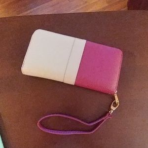Clutch wallet cell phone carrier in 1