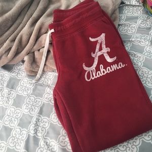 University of Alabama Joggers (cropped)
