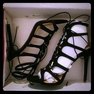 Lillian Lace Up Heels *SALE**