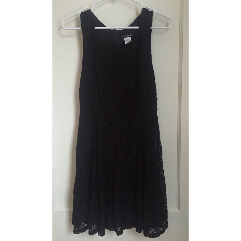 YouAreNotAlone Black Lace Dress Size M