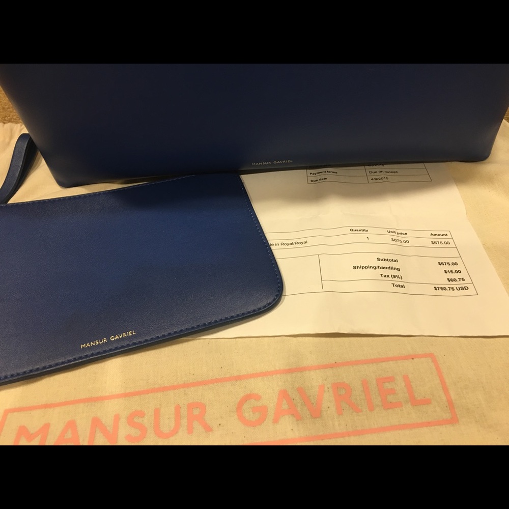 Authentic Mansur Gavriel large tote