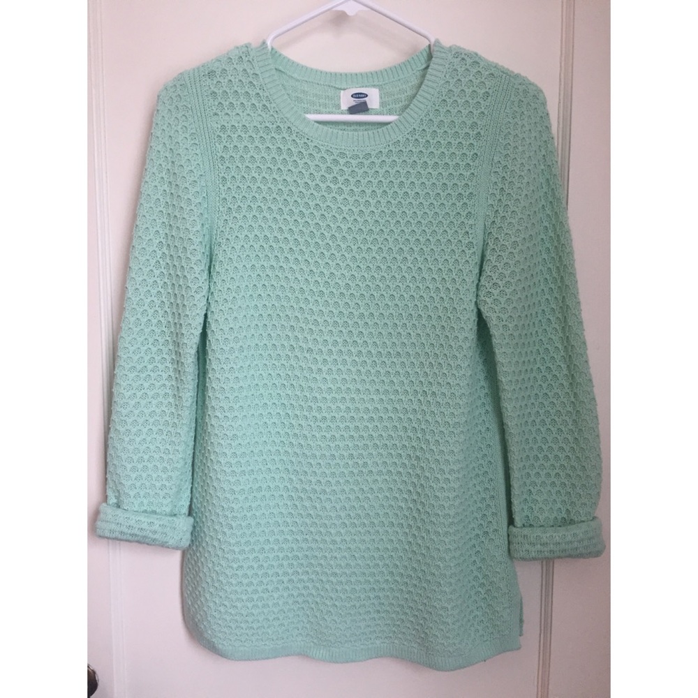Old Navy Sea Foam Green Sweater size M