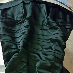 Calvin Klein Black Strapless Cocktail Dress