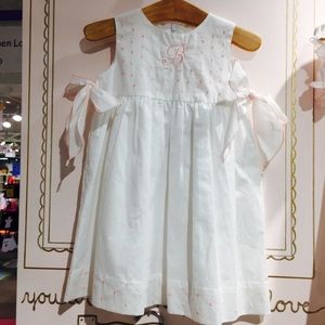 Kristaben Baby Dress with monogram