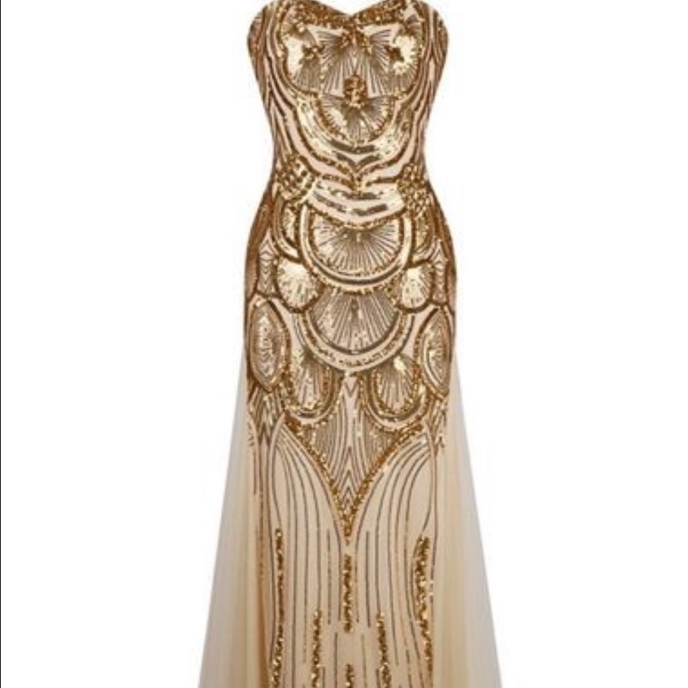 'Lovely Rebel' sequin formal dress