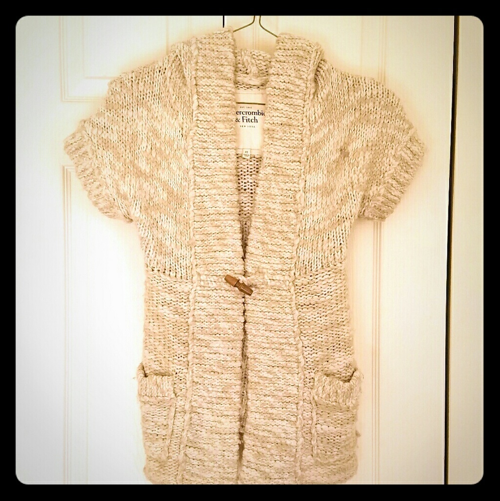 Abercrombie & Fitch knit short sleeve sweater