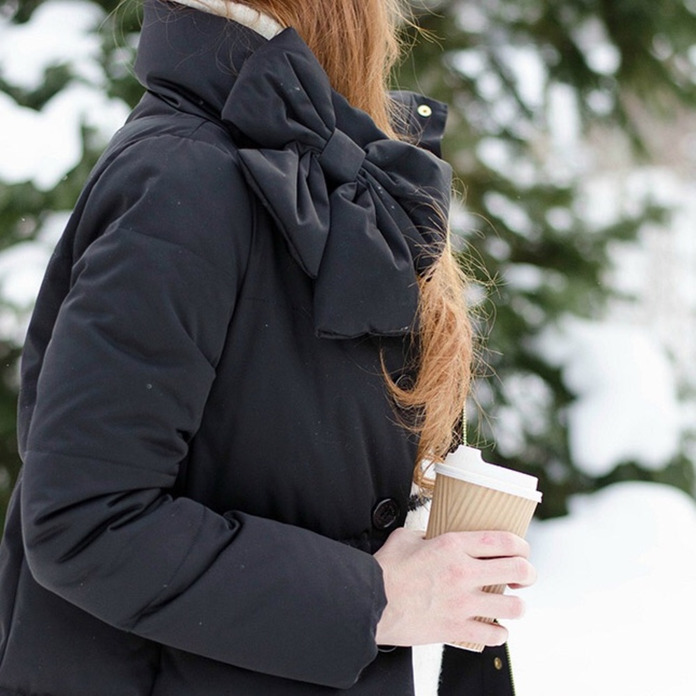 ❤FINAL SALE  Kate Spade Jewel Button Puffer Coat ❤