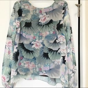 Show Me You Mumu Jade Blouse