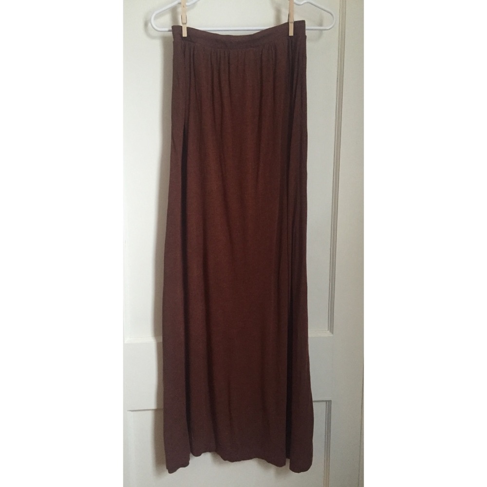 H&M Super Soft Rust Maxi Size S