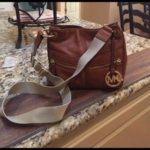 Michael Kors leather cross-body
