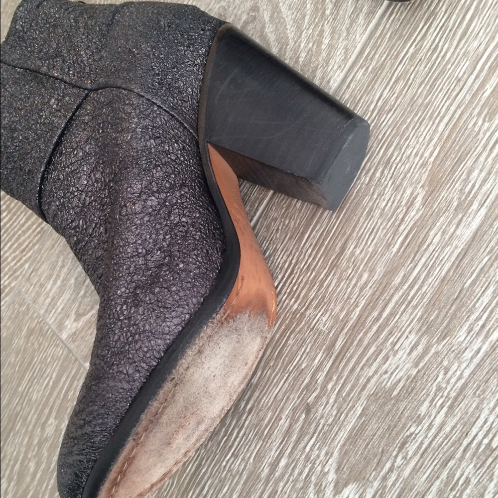 Rag & Bone Newbury bootie in metallic black - Picture 4 of 10