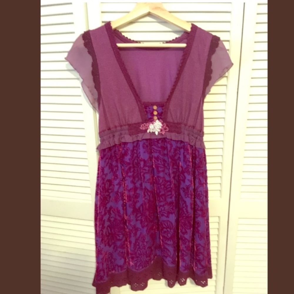 Free People Velvet Dress